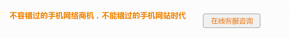 不容錯過的手機(jī)網(wǎng)絡(luò)商機(jī)，不能錯過的手機(jī)網(wǎng)站時代